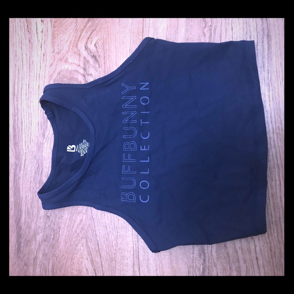 Navy Blue Buffbunny Crop